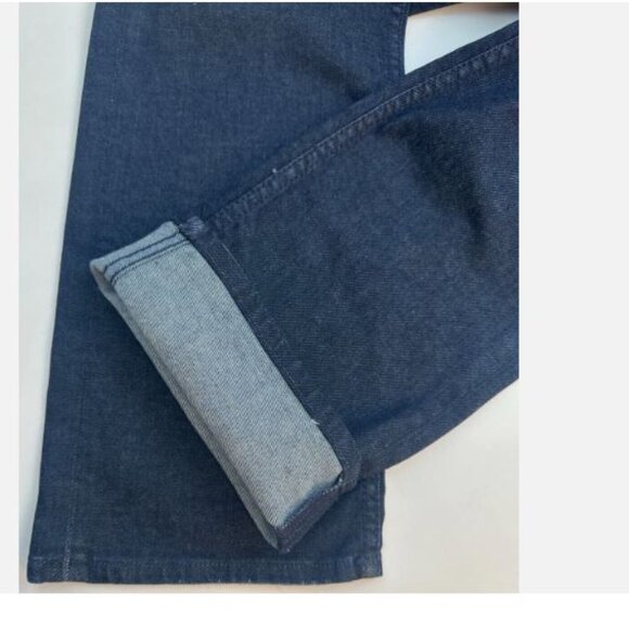 Hudson BYRON Size W32 L34 Straight Stretch Men's Jeans Dark Blue New - Picture 8 of 15